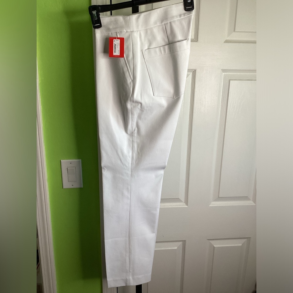 SPANX White Straight Leg Pants